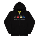 Bassvictim Drawing Zip Up